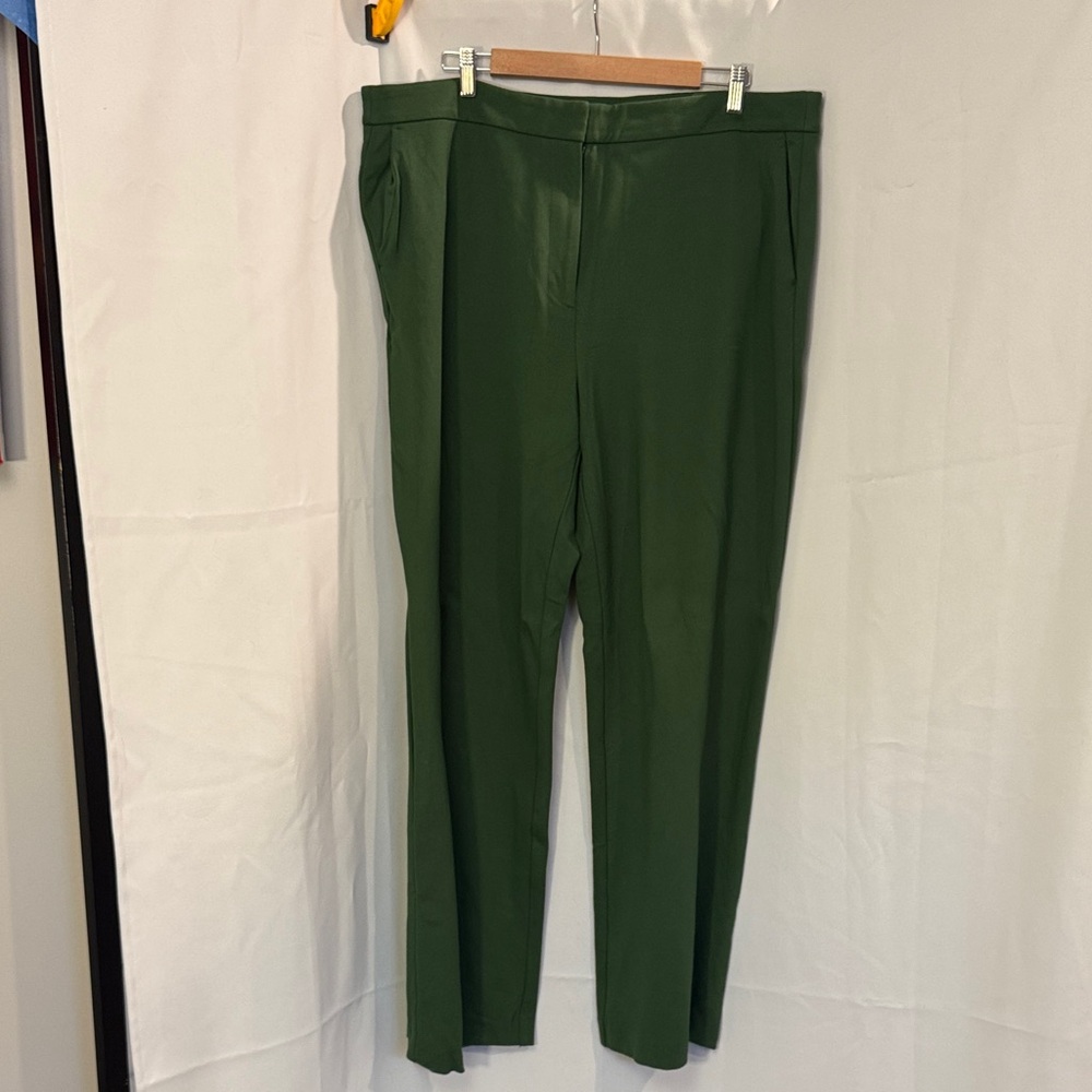 Boden Highgate Ponte Green Pants